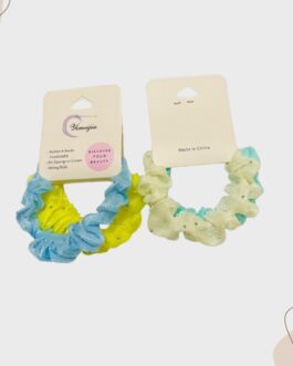 Pearl Elastic Hair Ties Organza Hair Scrunchies